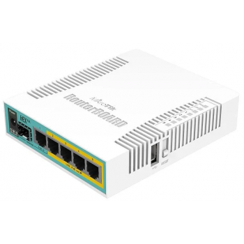 Mikrotik hEX PoE router Blanco